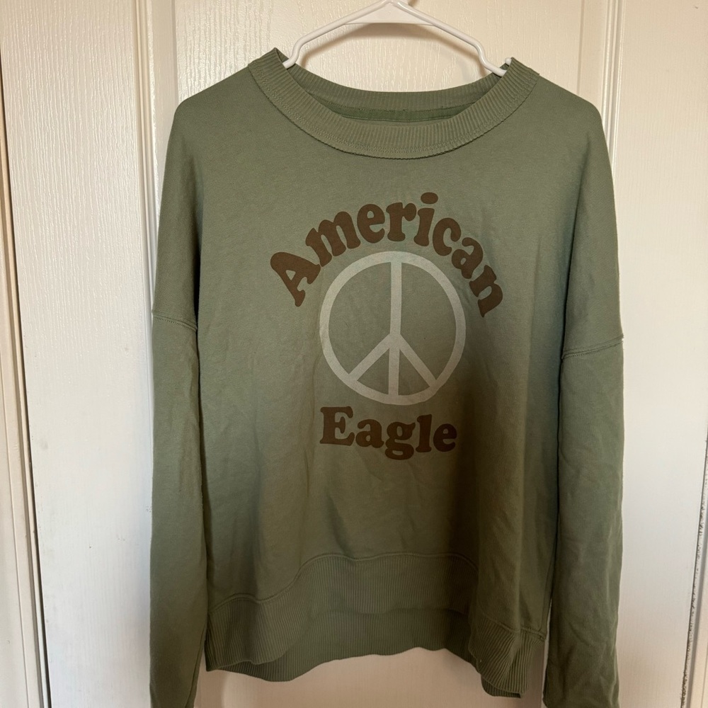 American Eagle Pullover Sweatshirt Oversized Size Medium